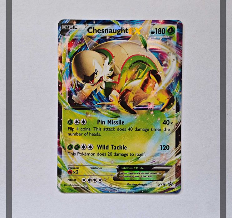 Chesnaught Ex XY18 Promo Pokemon ENG-NM