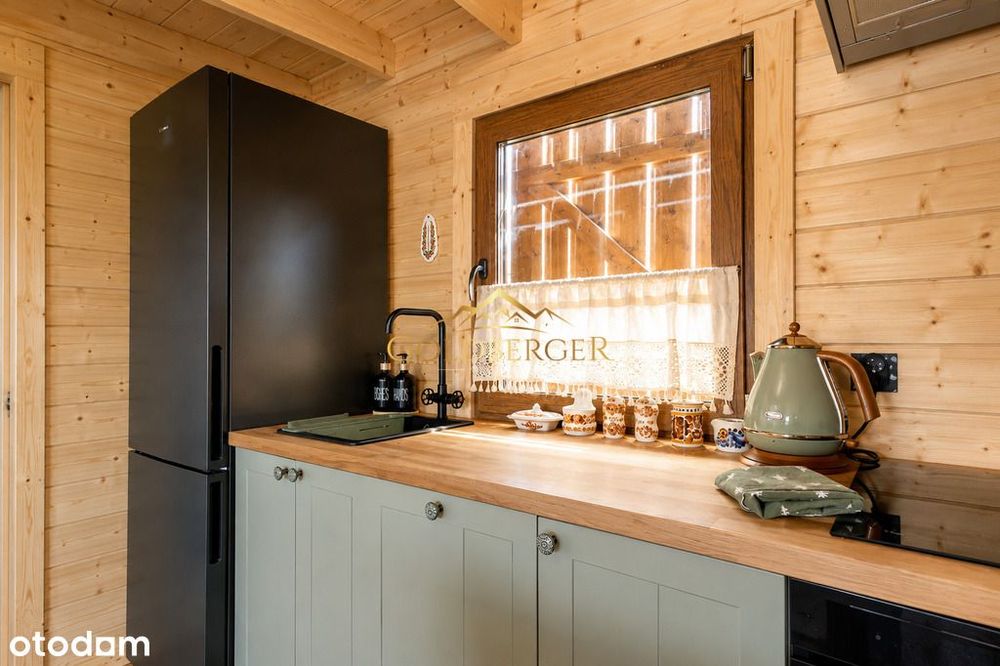 Drewniany dom całoroczny | 74 m² | Działka 1 199 m