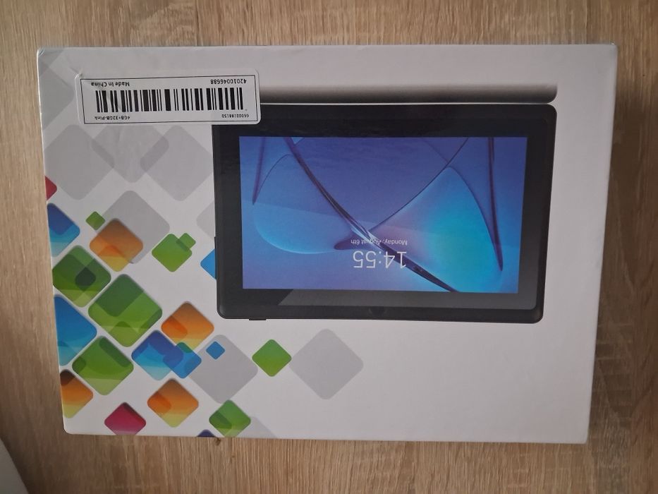 Nowy tablet Android z etui różowym 7 cali