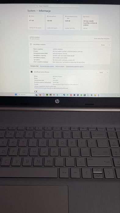 Laptop HP w idealnym stanie