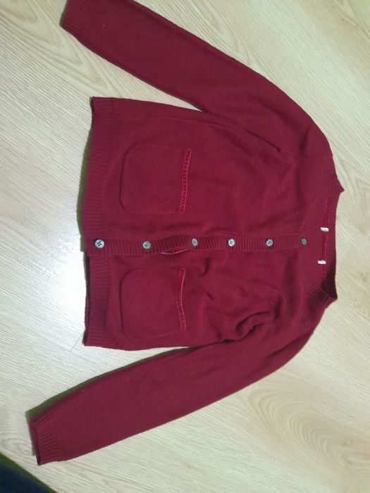 Sweter bordowy dla dziewczynki