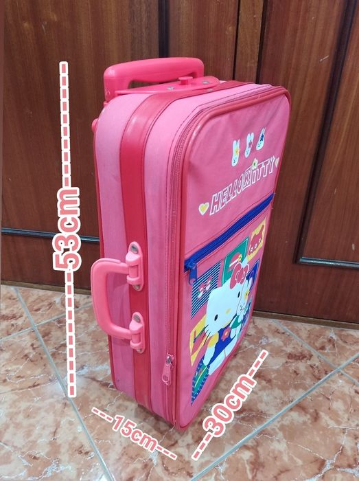 Mala malas de viagem da hello Kitty criança bebé casa quarto apartamen