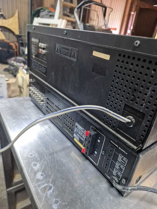 Fisher Ca-520 oraz CR-W530 amplifier ,double deck