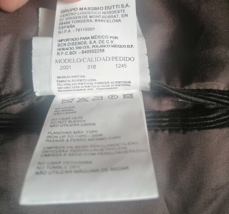 Casaco Massimo Dutti original