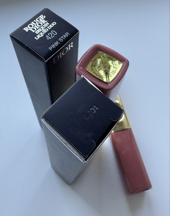Помада Блиск Dior rouge sequin liquid duo 420