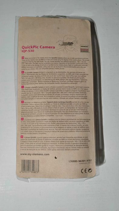 Chapa 5 | Siemens quickPic Camera