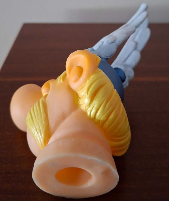 3 cabeças de marionetas Asterix. 1977