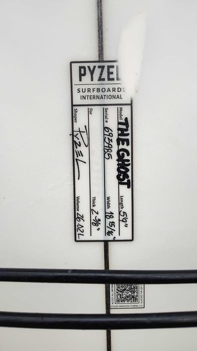 Prancha de surf Pyzel Ghost 5'9