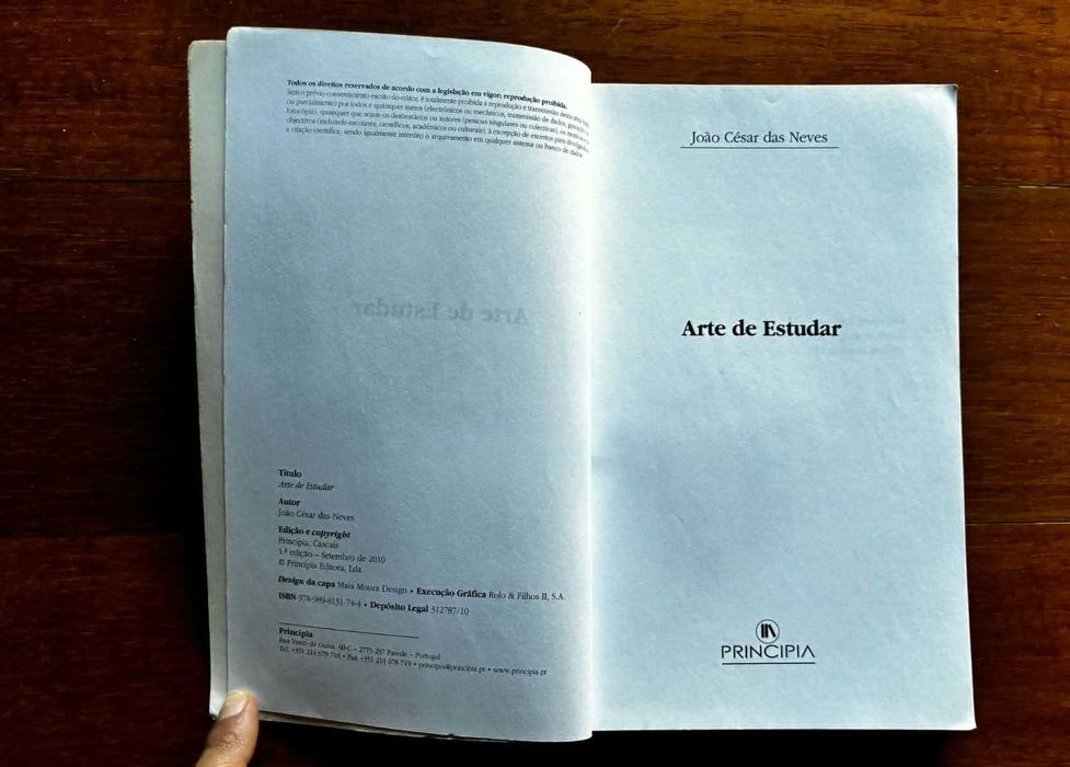 "A Arte de Estudar" de João César das Neves