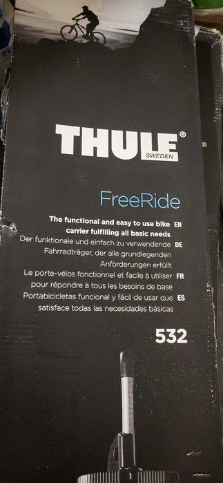 Bagażnik samochodowy THULE FreeRide 532, prawie nowy, tylko raz użyty