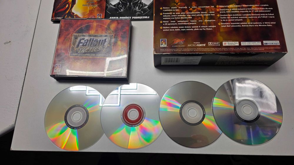 PC Fallout tactics PL premierowe wydanie polskie big box
