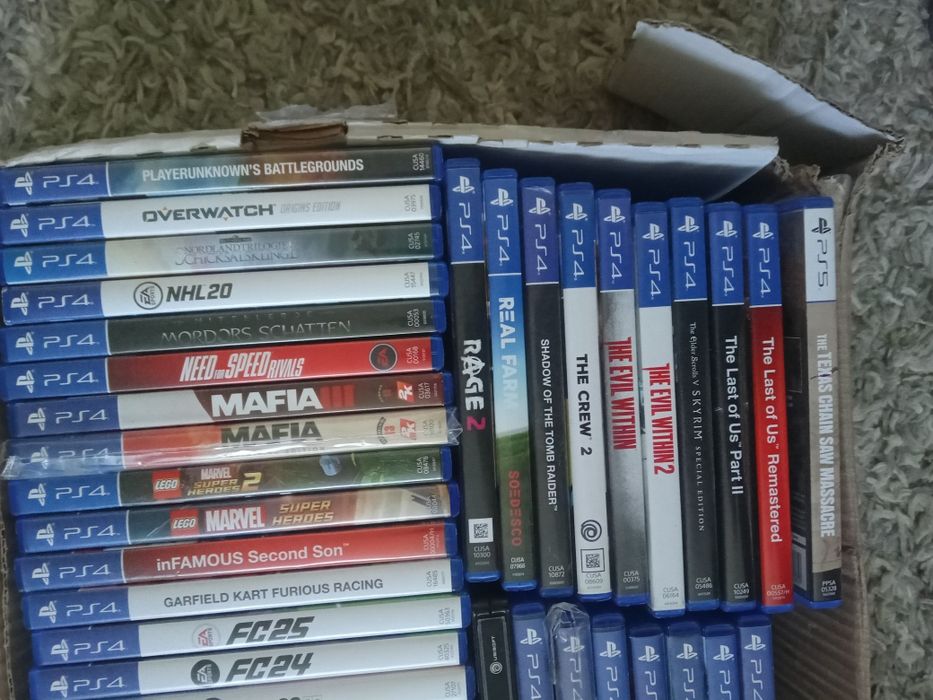 Gry na PS4 ps5 kolekcja