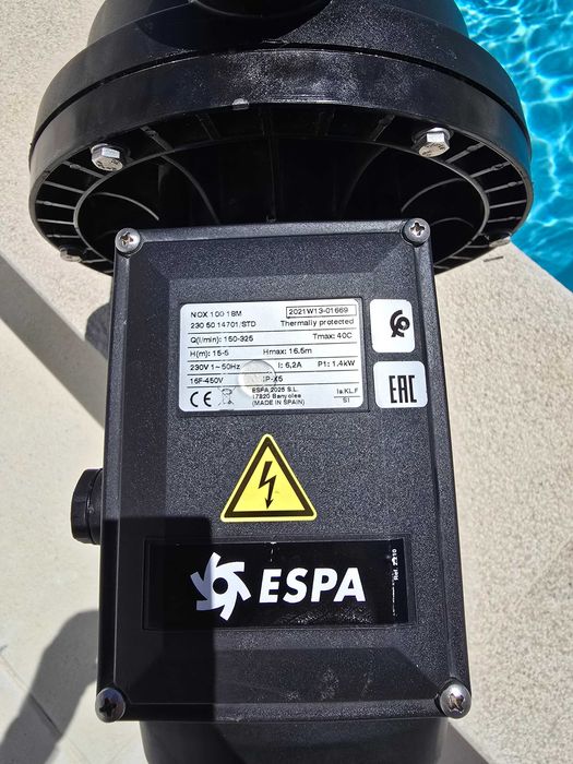 Bomba para Piscina, (ESPA SILEN)