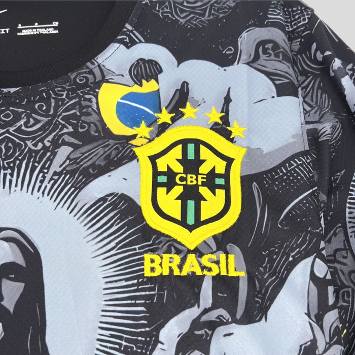 Camisola Brasil Edição Especial Preto / Envio Rapido