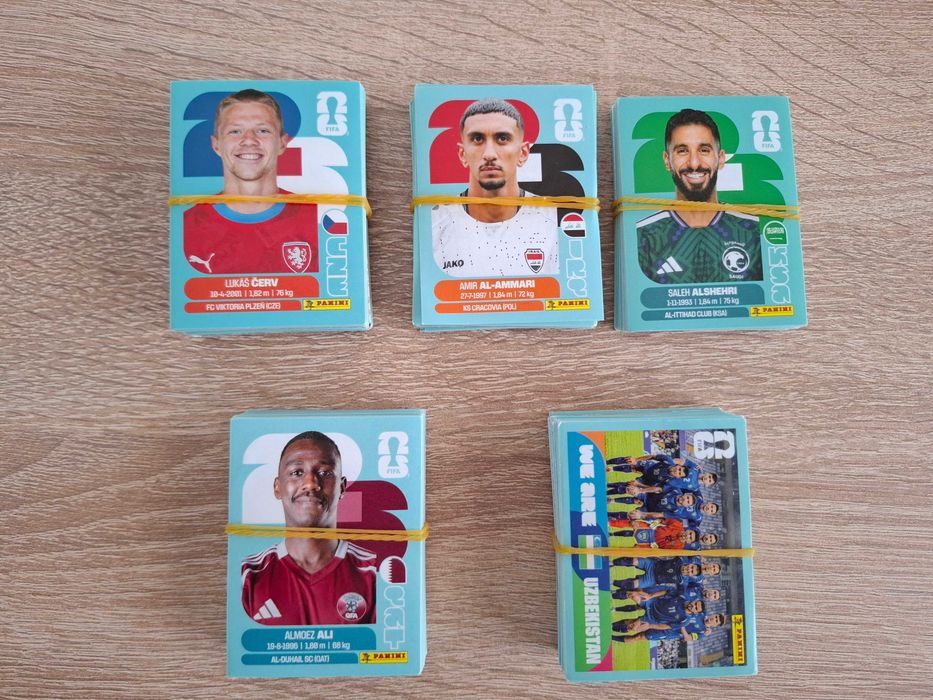 Cromos Mundial Panini 2026 - Pack 374 Repetidos