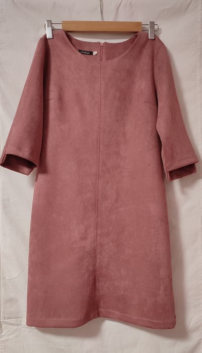 Нарядна сукня замшева