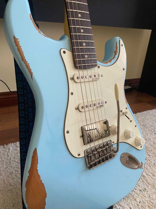 Guitarra Vintage V6 Icon HSS, Aged Gloss