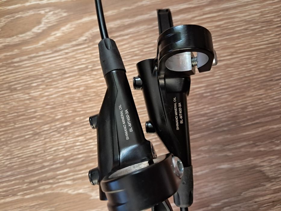 Shimano Deore BL-MT402-3A, BR-MT420 гідравлічні дискові тормоза гальма