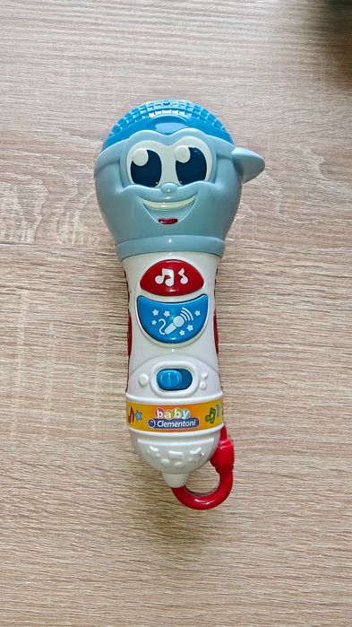 Clementoni, zabawka interaktywna Baby Mikrofon - zabawkowy mikrofon