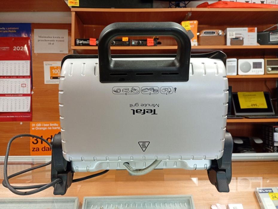 Grill elektryczny Tefal 6670 s1, 1600W, Komis Krosno Betleja