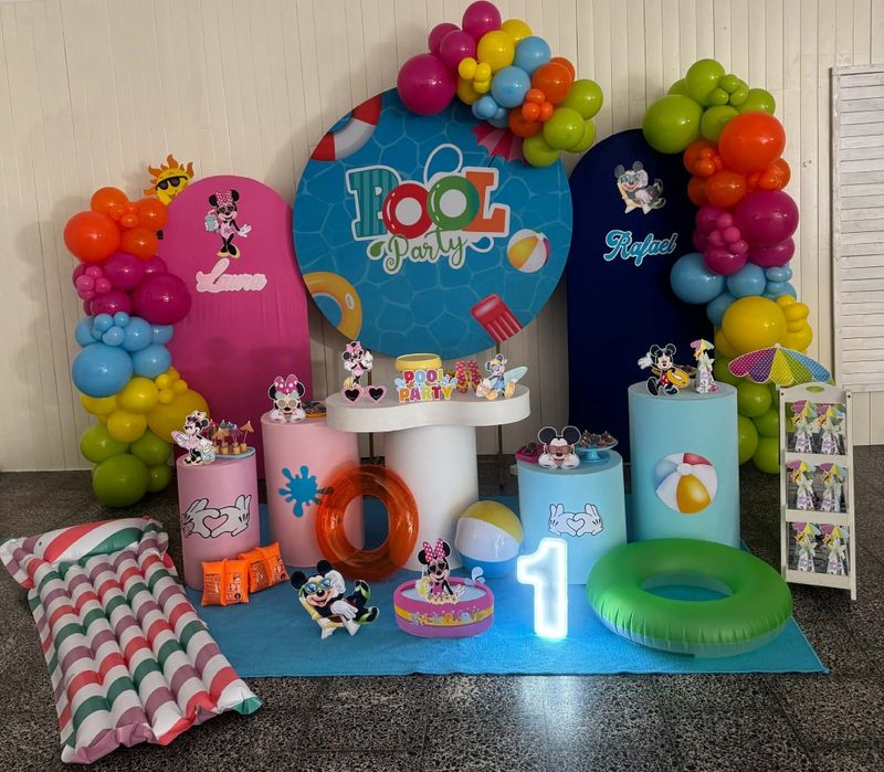 Decoração e pegue e monte