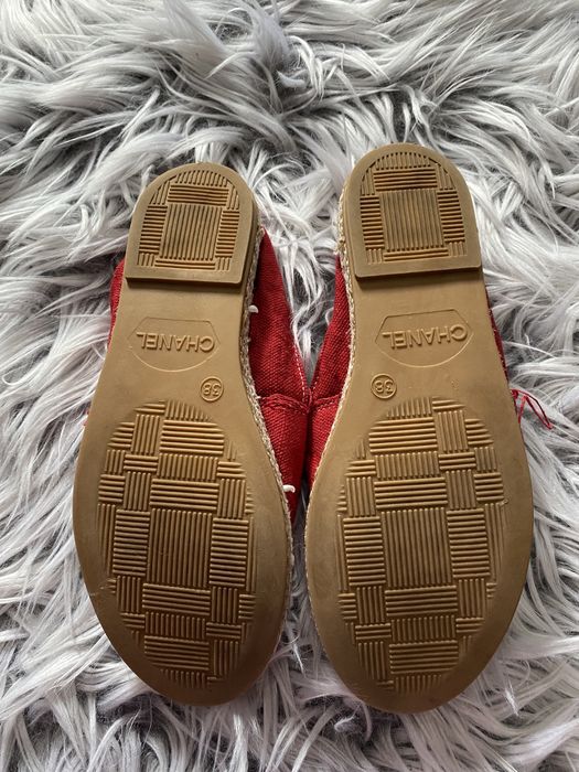 Czerwone espadryle roz. 38 nowe