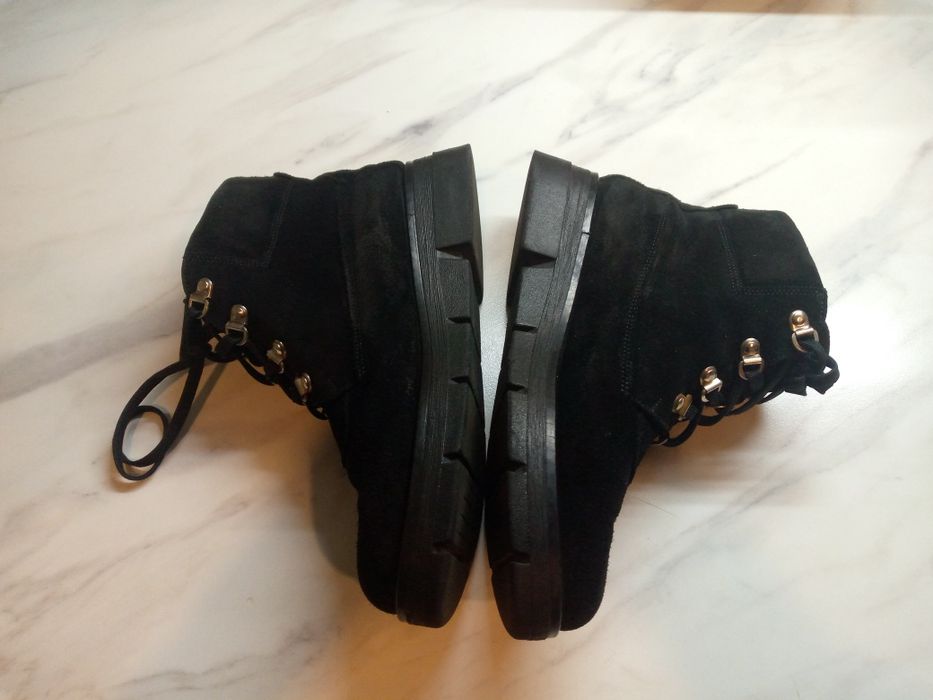 Ботинки женские зимние, демисезон. Натур. замша. Турция Размер 38