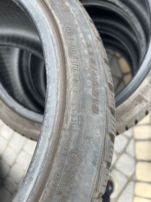 Шини зимові 225/40 r18 Nexen WinGuard Sport 2 ідеал 7мм 2023