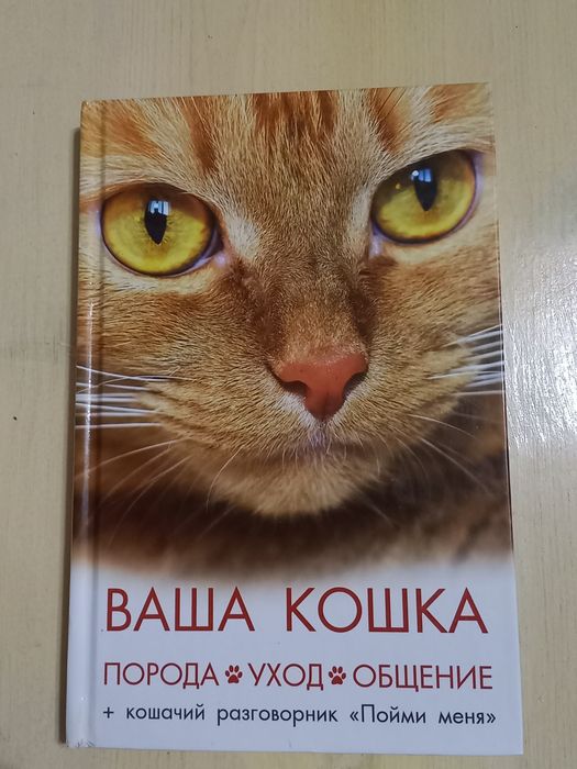 Книга про догляд за котами "Ваша кішка"