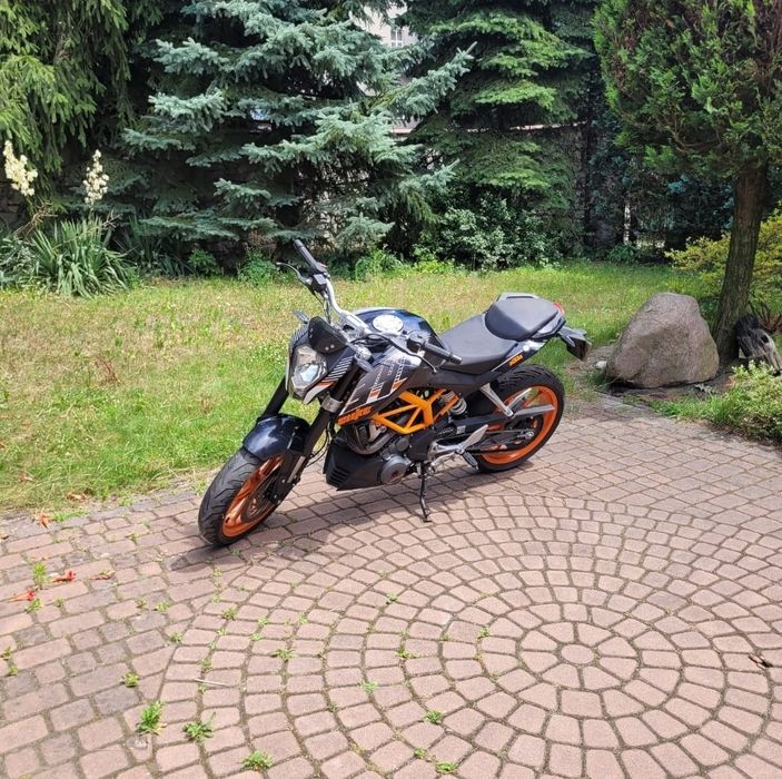 KTM Duke 390/125 na A1/B zarejestrowany jako 125
