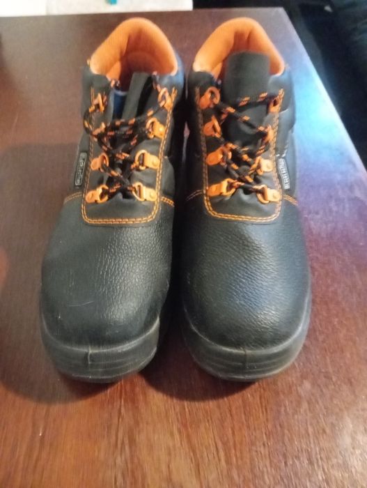 botas de segurança pele preta s3 blackleather n41