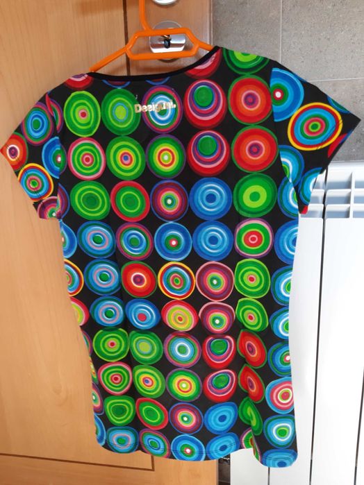 Camisola círculos Desigual