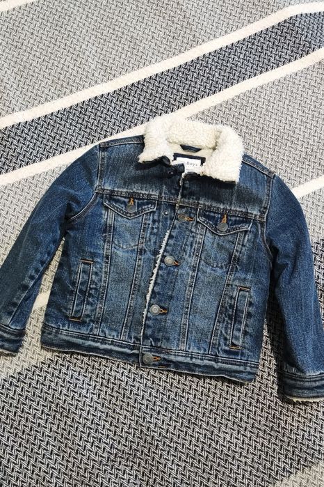 Куртка джинсова Lefties утеплена шерпа хлопчик