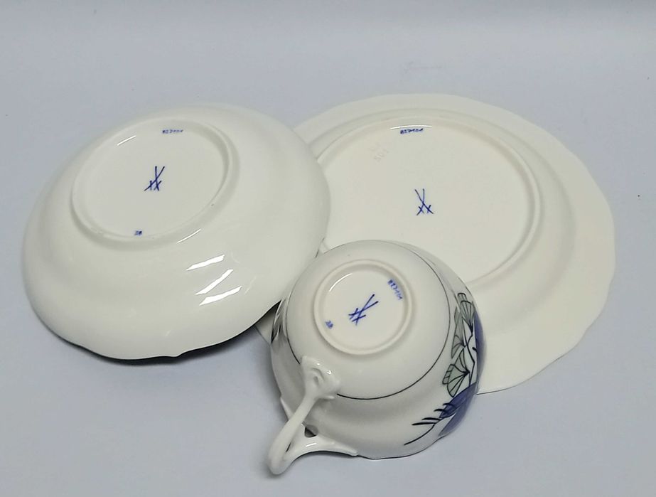 Serwis do herbaty dla 4 osób, Miśnia Meissen