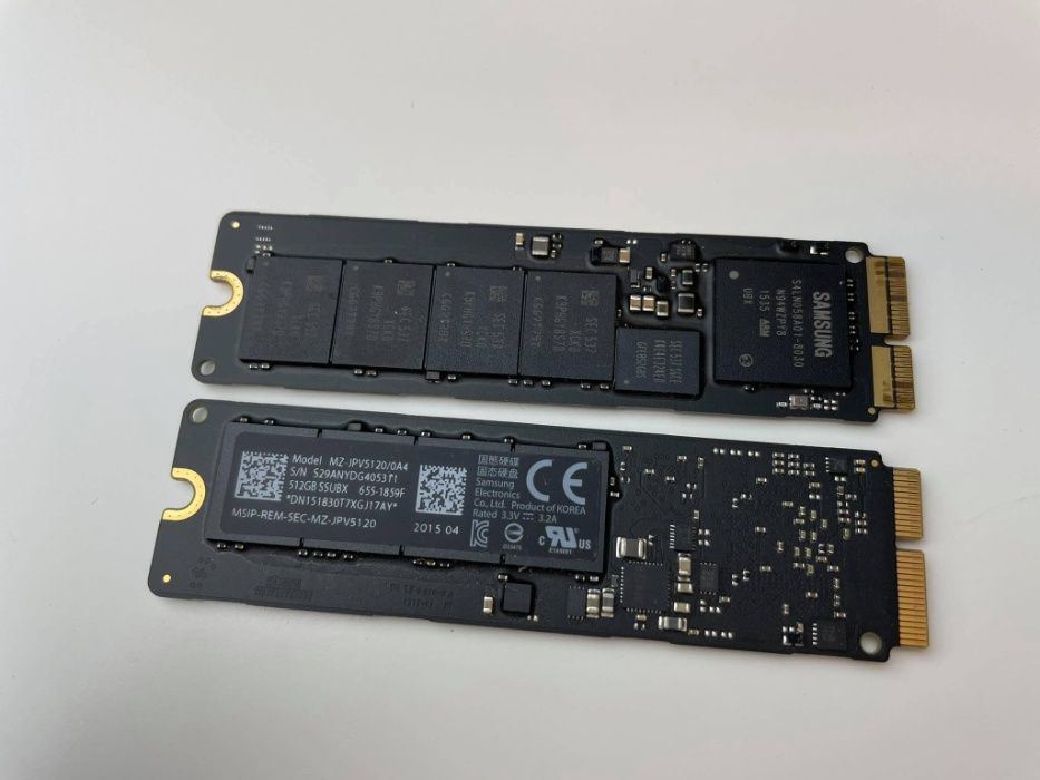 Dysk SSD Apple MacBook Pro AIR 2013/2015 PCIe 256gb A1466 A1502 A1398