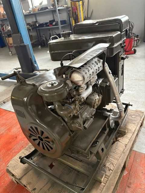 Agregat GAB-4-0/230 sprawny odrestaurowany, moc ~4 kVA, 230 V