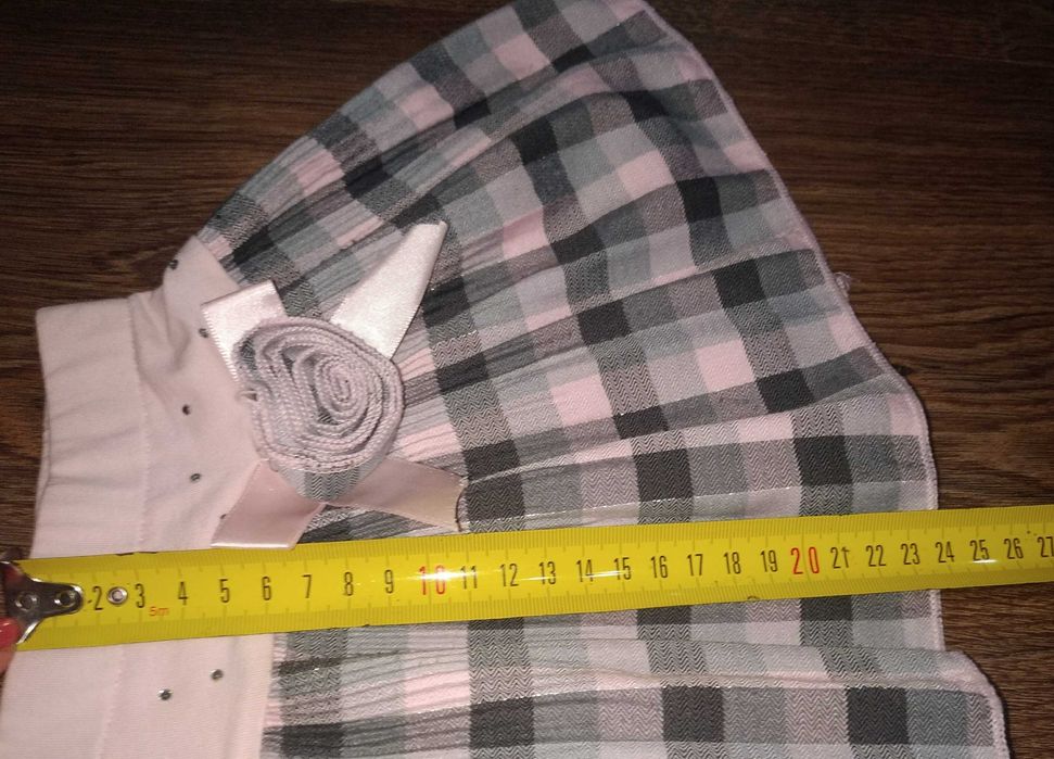 Юбка в складку, 2-4 года