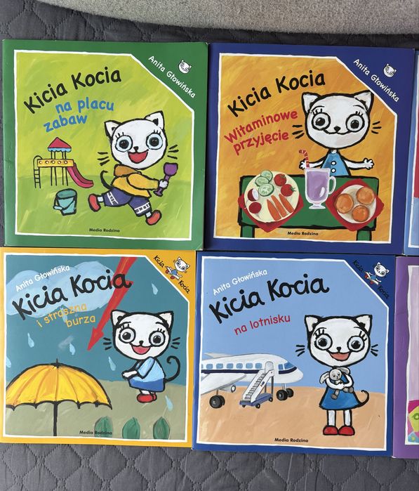 Kicia Kocia zestaw 8 książek