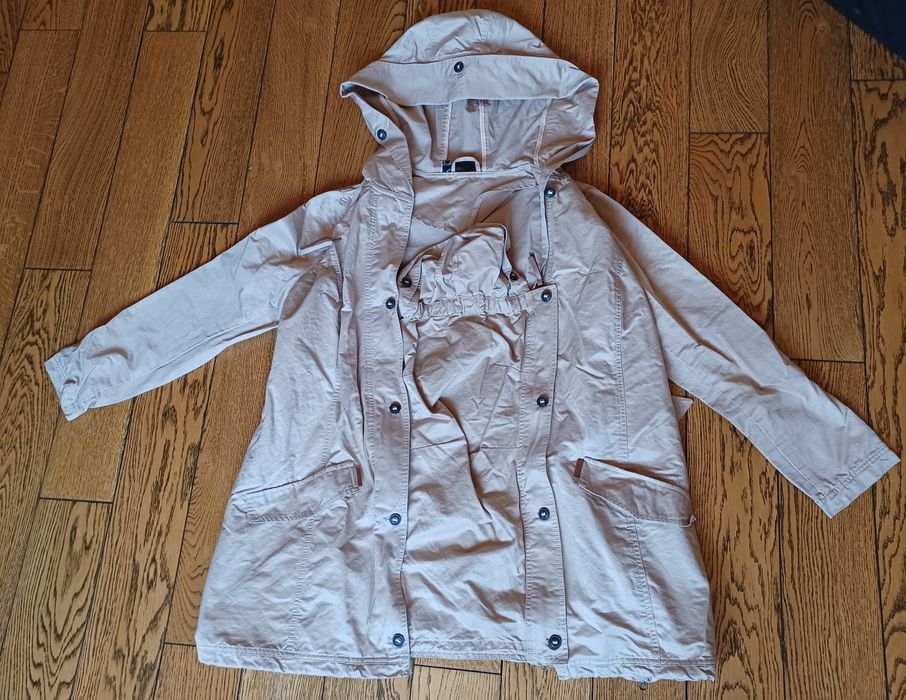 Nowy cienki płaszcz ciążowy 48 jesień Bonprix