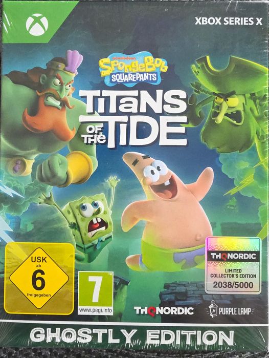 SpongeBob SquarePants: Titans of the Tide Ghostly Edition na Xbox S/X