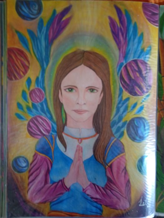 Desenhos a lápis de cor A2   40/60 cm