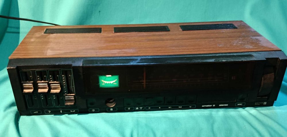 Amplituner Unitra AMATOR-2 stereo, używany, sprawny, nieprzestrojony - Staaaaruszek    ***odbiór Sulejówek***