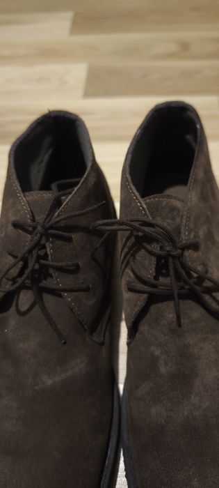 Zamszowe buty męskie,r.46(31 cm)!
