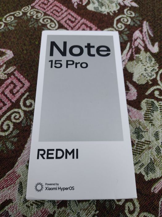 Xiaomi redmi note 15 pro black 8/256 4G