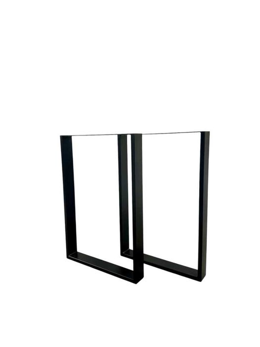 Nogi do stolika biurka metalowe loft 2szt | 72x50