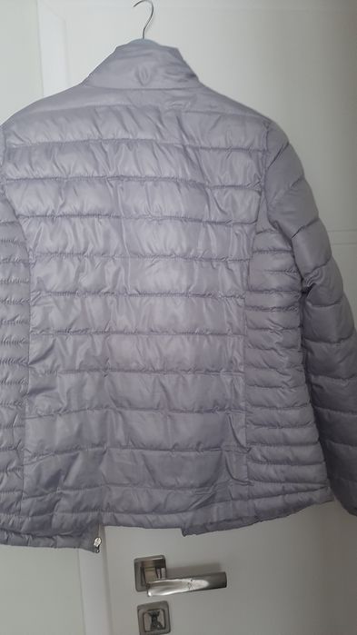 Lekka kurtka szara pikowana L
