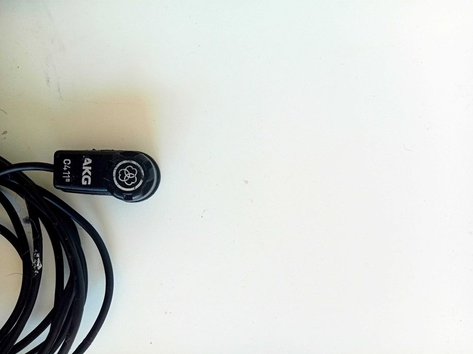 Microfone de Contacto AKG C 411 PP