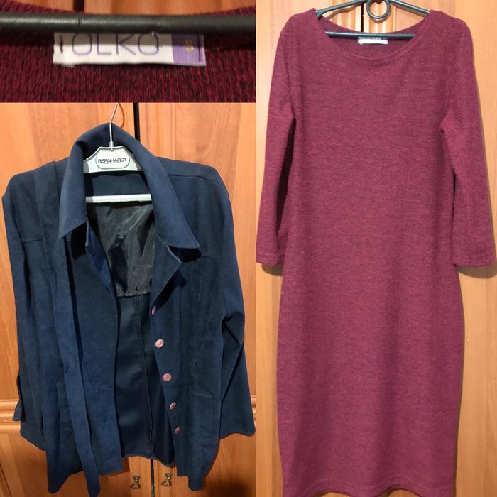 Сукня, піджак юбка плісе