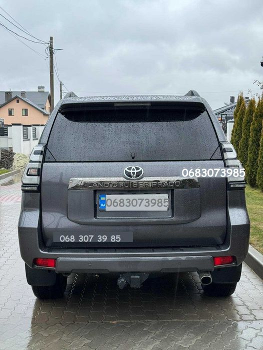 Фаркоп квадрат в штатне місце TOYOTA PRADO 120 ,150 LEXUS 470, Hilux
