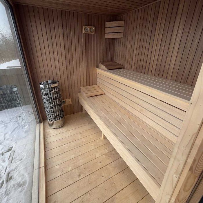 SAUNA CORTINA -kameralna sauna klasy premium